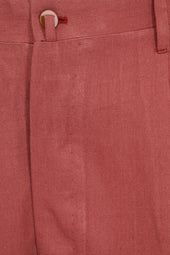 Quinto Trousers In Silk And Linen Blend