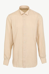 Smoking Shirt in Silk Jacquard