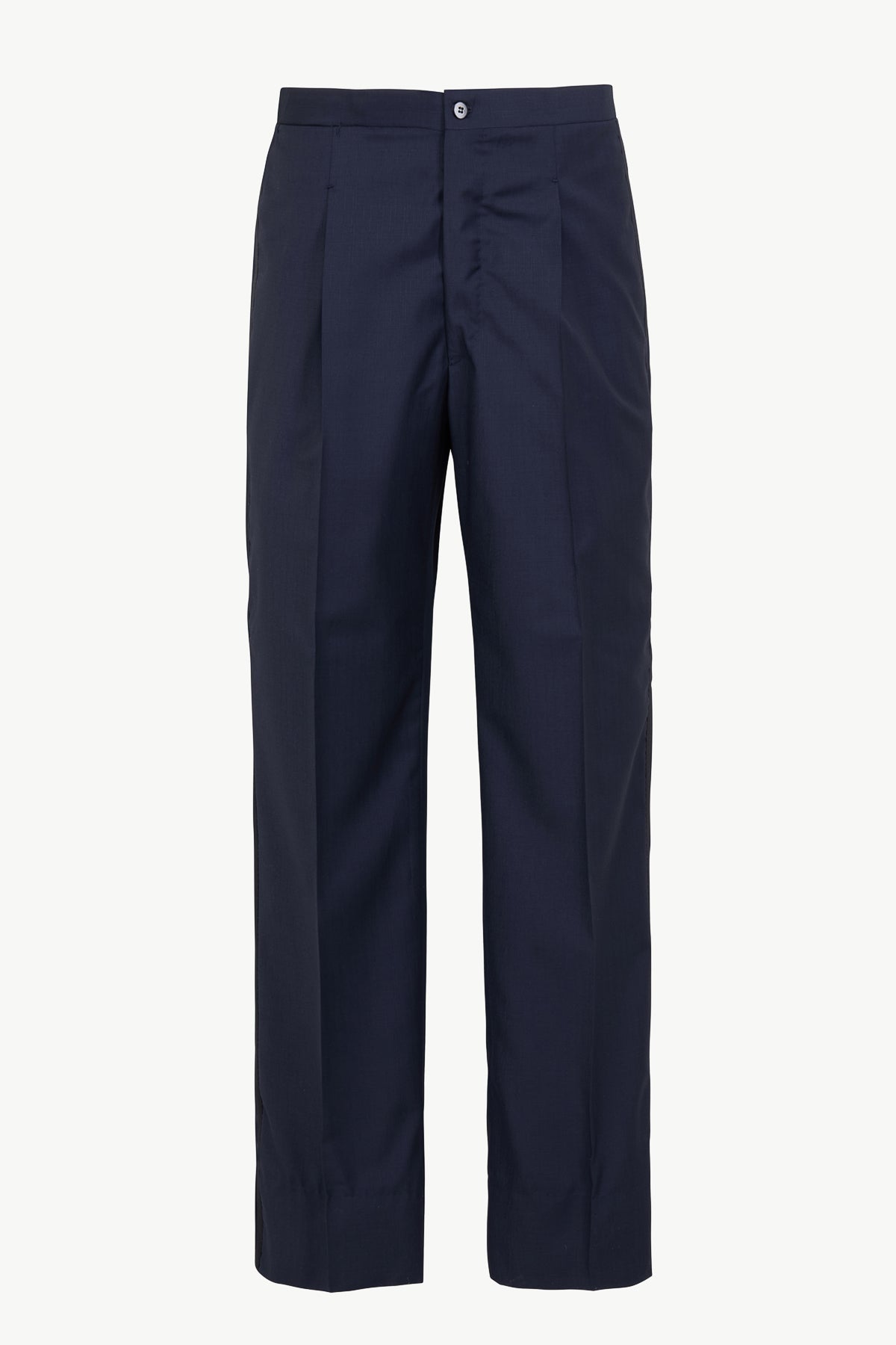 Smoking Trousers In Wool And Mohair