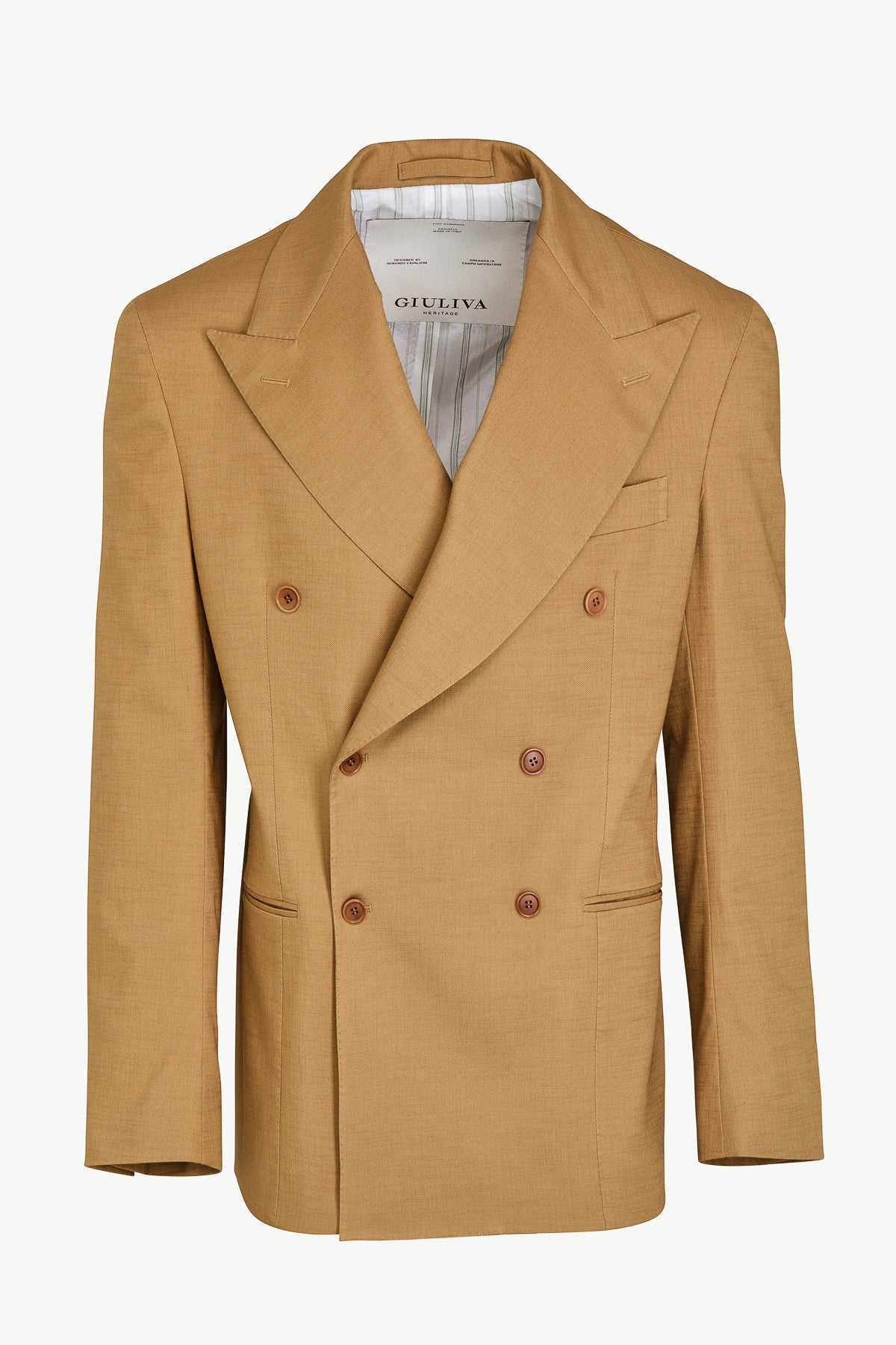 Stefano Blazer In Flamed Cotton