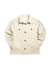 The Ventile Piccadilly Shacket Chalk