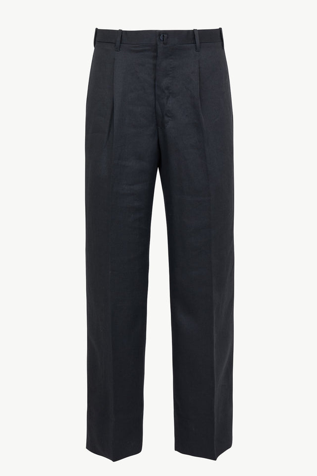 Vito Trousers in Linen Satin