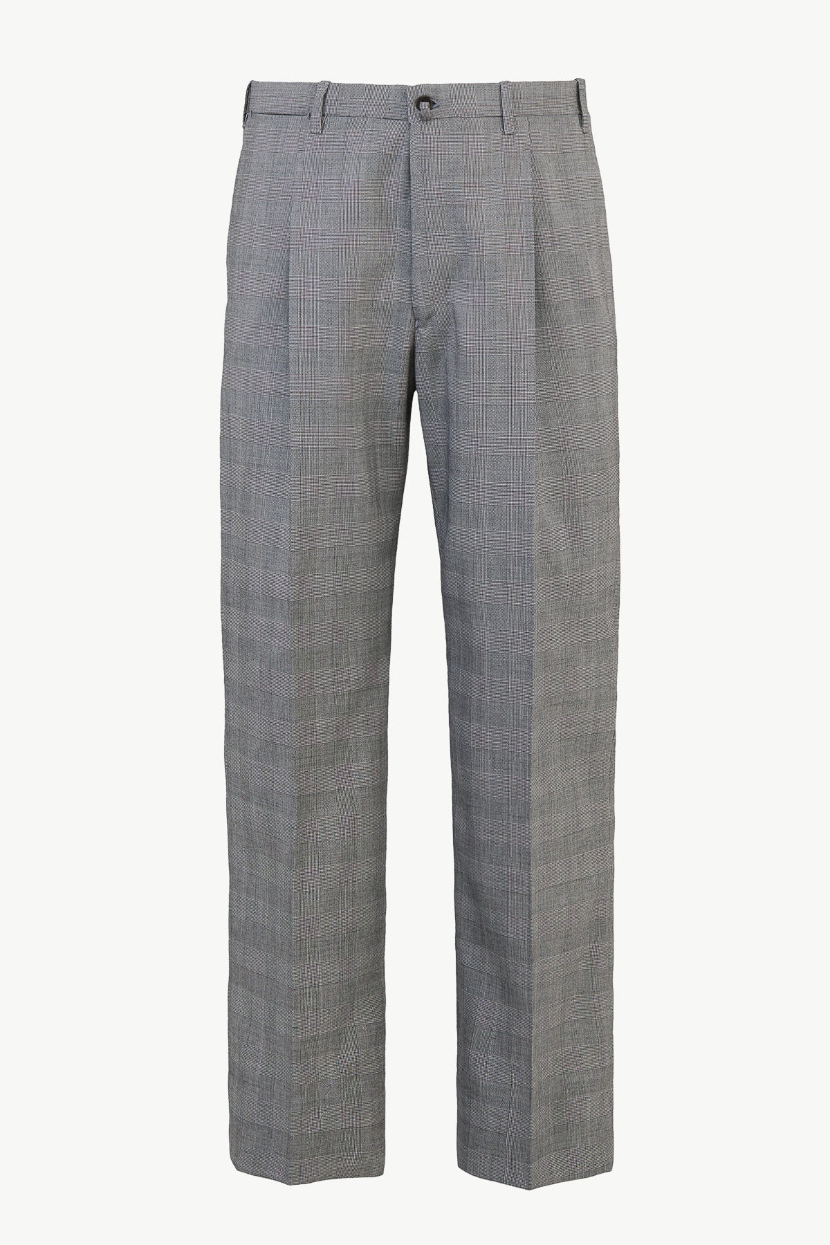 Vito Trousers In Wool Glen Check