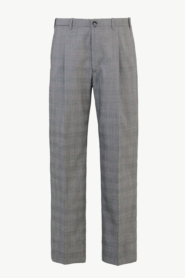 Vito Trousers in Wool Glen Check