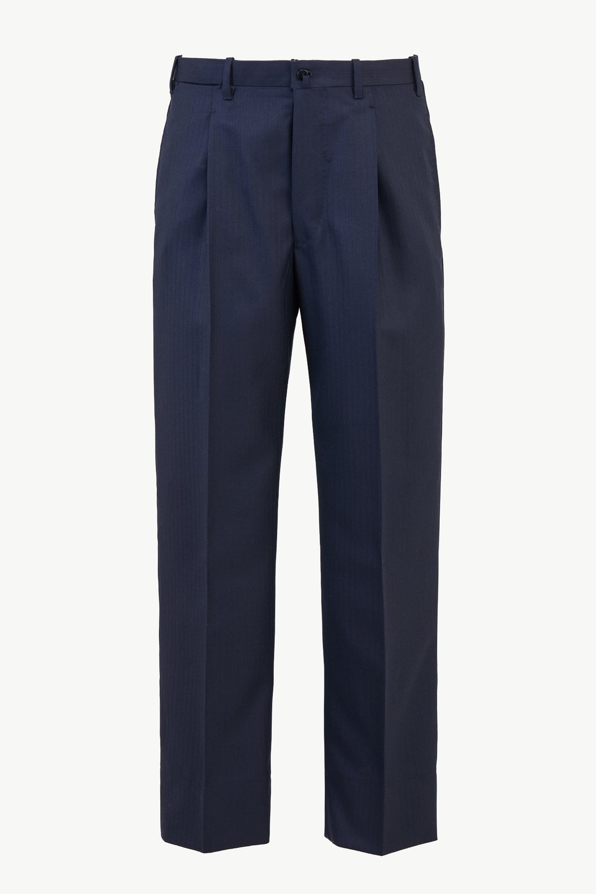 Vito Trousers In Wool Herringbone