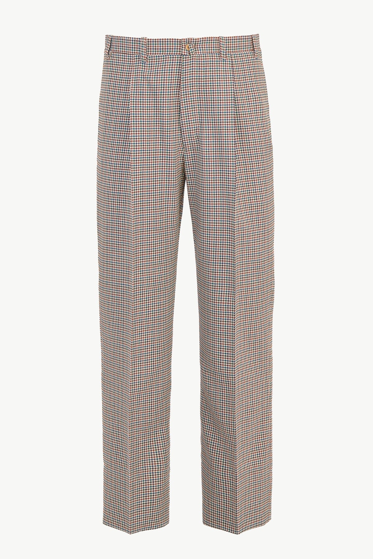 Vito Trousers In Wool Houndstooth