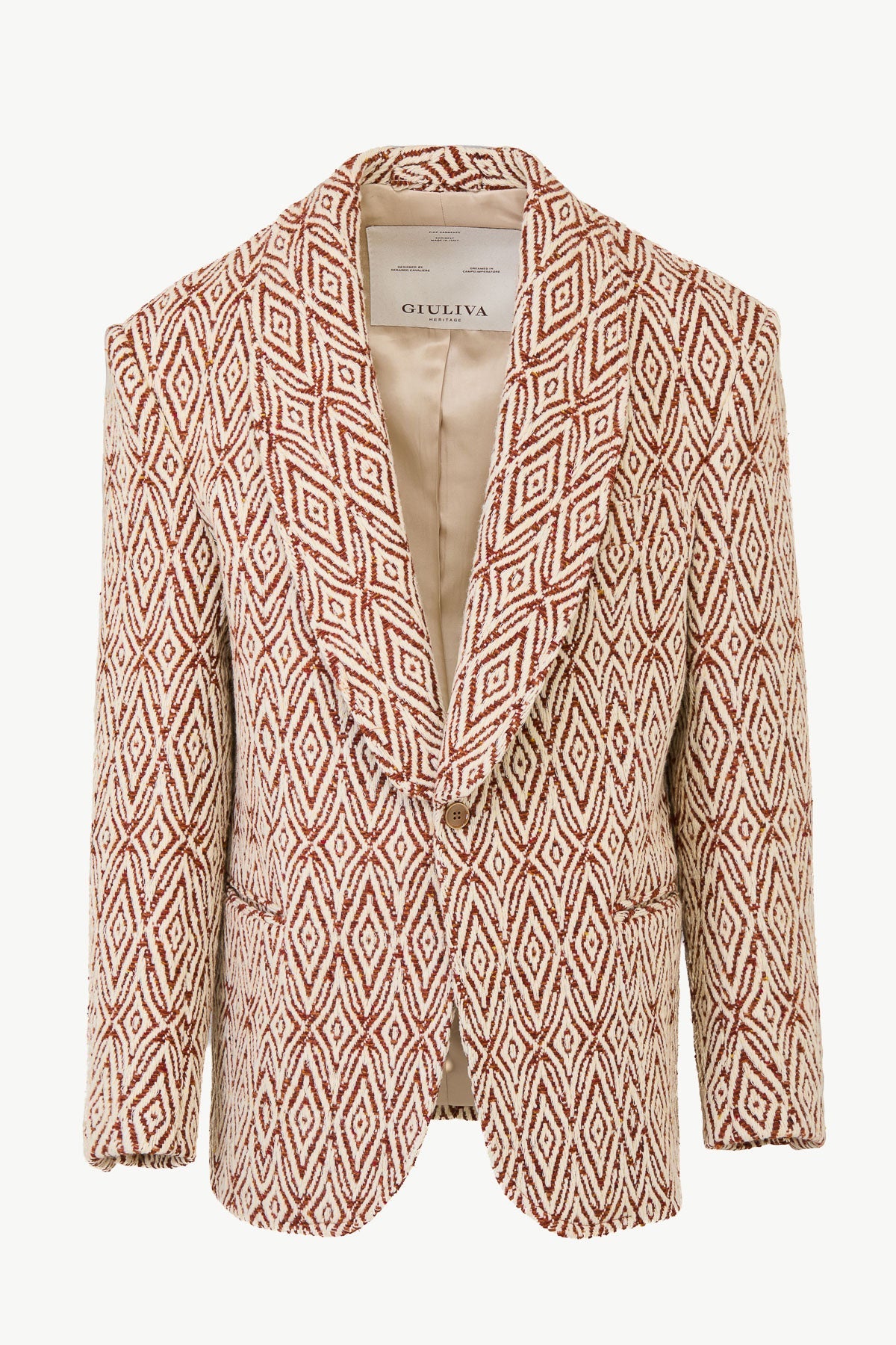 Gaspare Blazer In Wool Jacquard