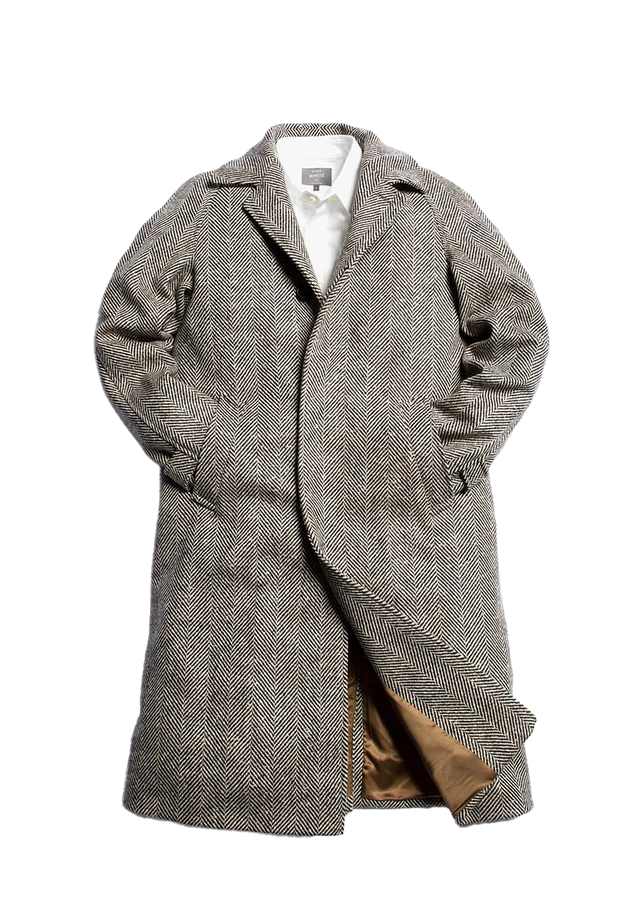 The Permanent Style Donegal Overcoat