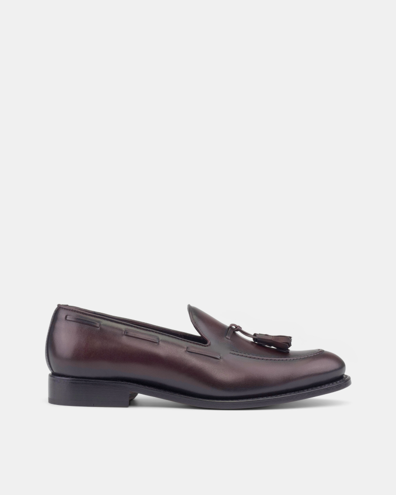 Thomas Oxblood with Half-Rubber Soles - 675