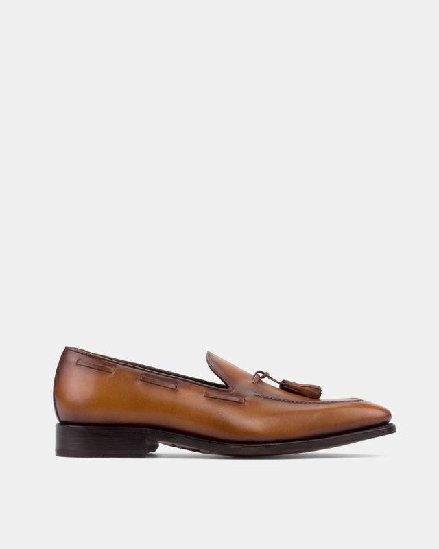 Thomas Cognac Loafer - 722