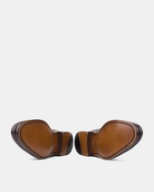 Thomas Dark Brown Tassel Loafer 675