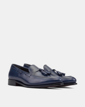 Thomas Navy with Half-Rubber Soles - 675