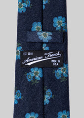 Floral Flannel Tie