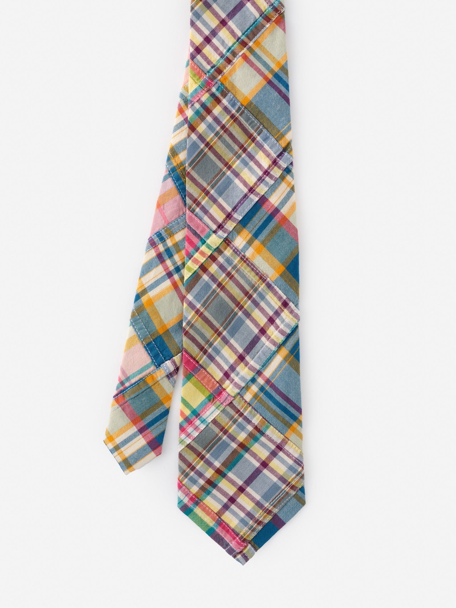 Red Multi Plaid Cotton Tie Men S Ties J Mclaughlin
