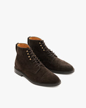 Tj Rn Ii Dark Brown Suede