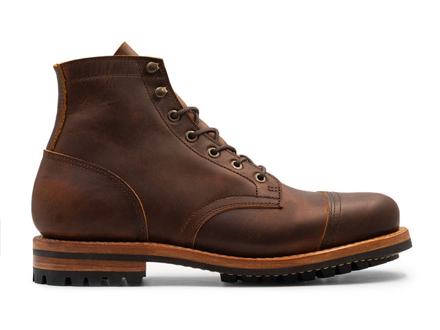 Tobacco Snakebite Cap Toe | 9.5D