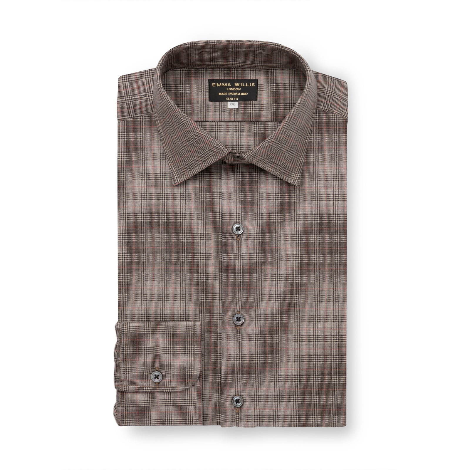 Prince Of Wales Check Flanello Shirt