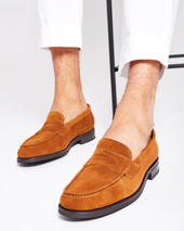 Suede Lightweight Penny Loafer