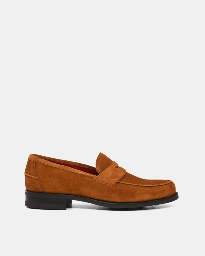 Suede Penny Loafer