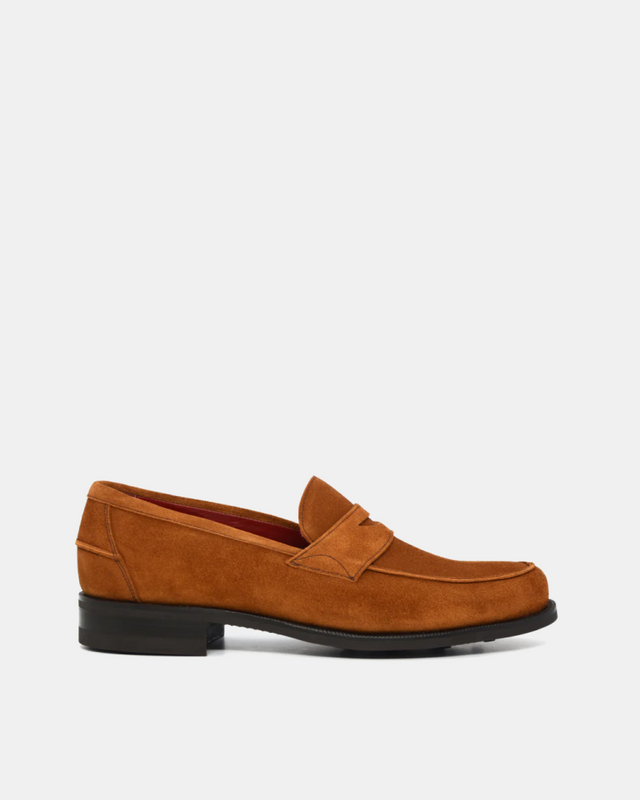 Suede Penny Loafer