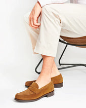 Suede Penny Loafer