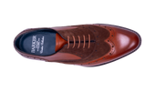 Abingdon Chestnut Calf Polo Suede