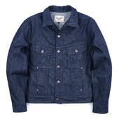 High Low 11 Ounce Memphis Blue Denim Jacket