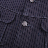 High Low Herringbone Dobby Jacket