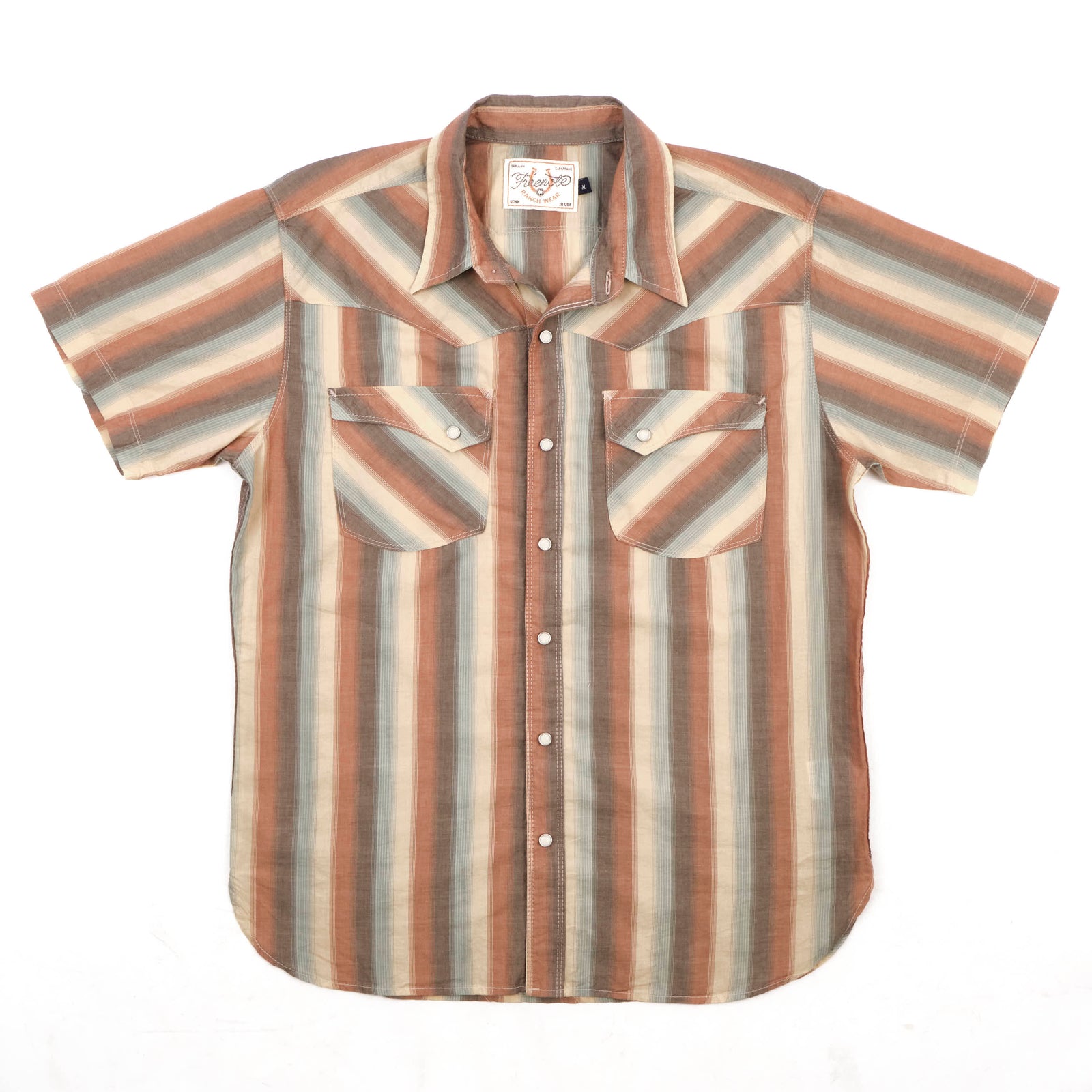 Calico S S Dusty Desert Stripe