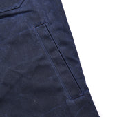 Riders Jacket Waxed Canvas Purple Interior