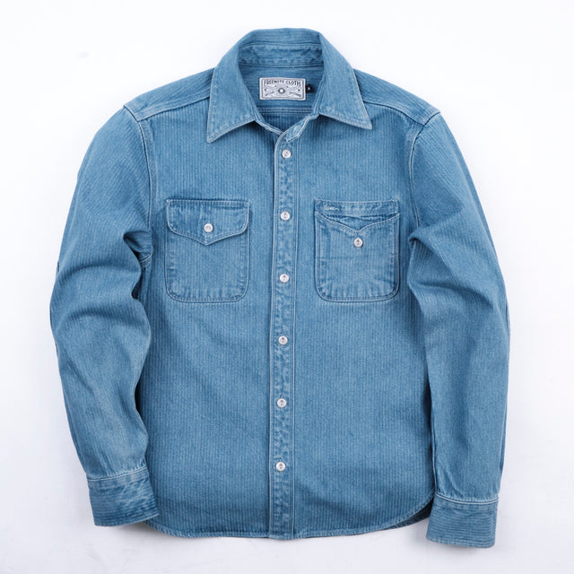 Lambert Bleach Indigo Cord