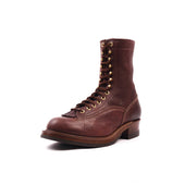 John Lofgren Donkey Puncher 8 Ezo Shika Deerskin Dark Brown