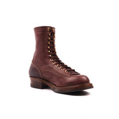 John Lofgren Donkey Puncher 8 Ezo Shika Deerskin Dark Brown