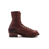 John Lofgren Donkey Puncher 8 Ezo Shika Deerskin Dark Brown