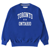 Toronto Fleece Sweatshirt Royal - Unisex