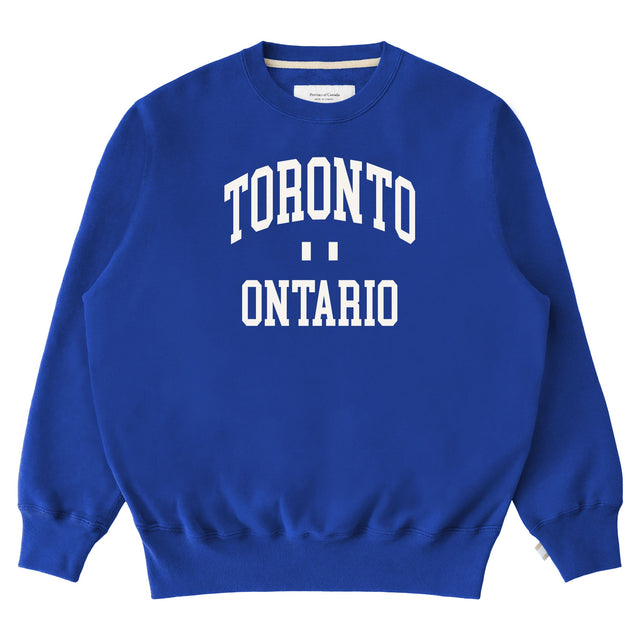 Toronto Fleece Sweatshirt Royal - Unisex