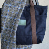 Harbor Tote Bag 16oz Wool Flannel