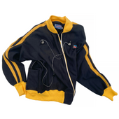 Track Master Jacket - Black/Gold