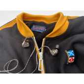 Track Master Jacket - Black/Gold
