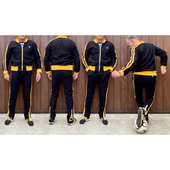 Track Master Jacket - Black/Gold