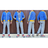 Track Master Jacket - UCLA Blue/Gold
