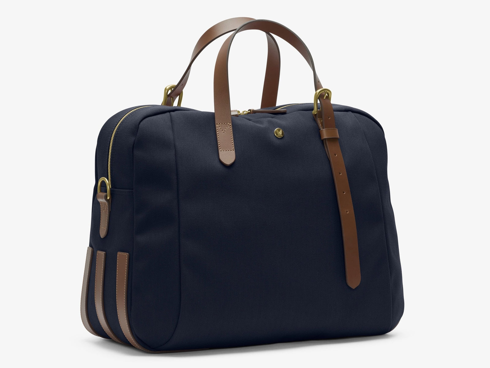M S Transit Deep Sea Blue Cuoio