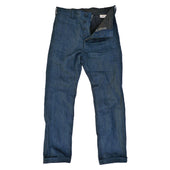 Continental Trousers - NOS Indigo Moss Denim - Warehouse - Last One - Size 28