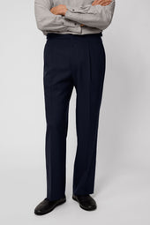 Single Pleat Trouser Tropical Wool