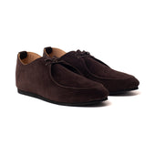 Turner Apron Shoe Brown Janus Calf Suede
