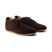 Turner Apron Shoe Brown Janus Calf Suede