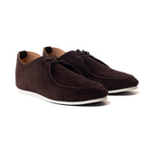 Turner Apron Shoe Brown Janus Calf Suede