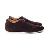 Turner Apron Shoe Brown Janus Calf Suede