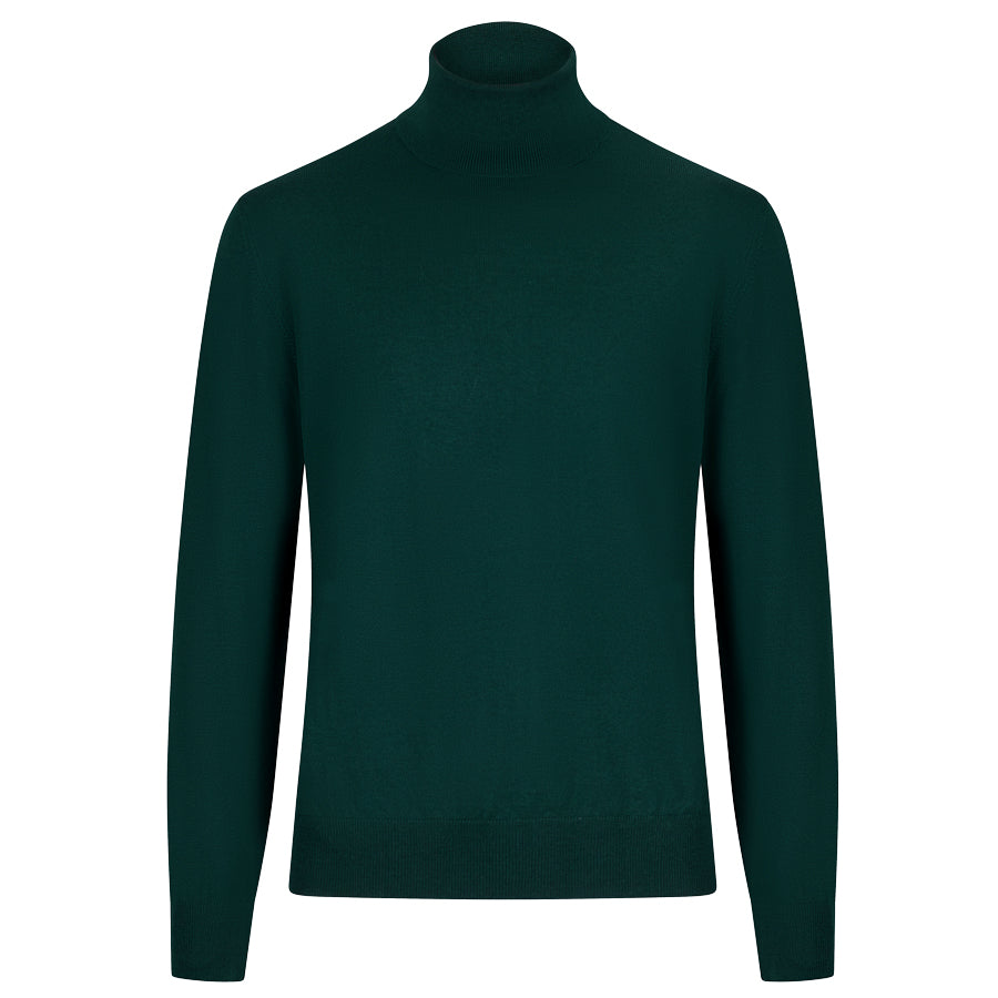 Merino Wool Knitted Turtleneck