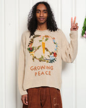 Twinsun Knit Rollneck Growing Peace